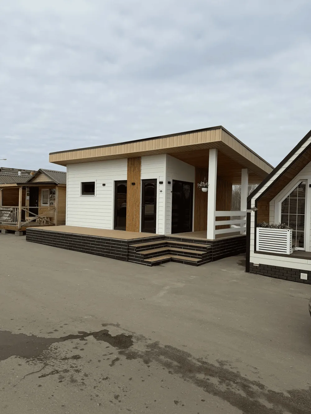 Готовая каркасная баня СК Верест